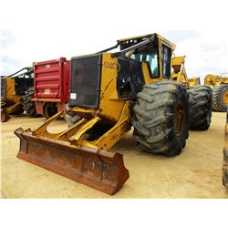 2007 TIGERCAT 620C SKIDDER; VIN/SN:6201209 -GRAPPLE, DUAL ARCH, WINCH, CAB, A/C, 35.5L-32 TIRES, MET