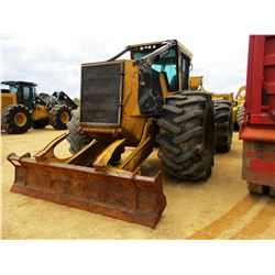 2009 TIGERCAT 620C SKIDDER; VIN/SN:6201339 -GRAPPLE, DUAL ARCH, WINCH, CAB, A/C, 35.5L-32 TIRES, MET
