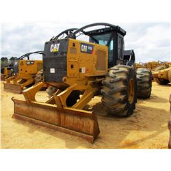 2015 CAT 535D SKIDDER, VIN/SN:MTP00232 - GRAPPLE, WINCH, DUAL ARCH, CAB, A/C, 30.5L-32 TIRES, METER 