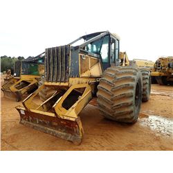 2002 JOHN DEERE 648G III SKIDDER, VIN/SN:582523 - GRAPPLE, DUAL ARCH, CAB, A/C, 67-34-32 TIRES