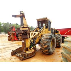 TIGERCAT 726D FELLER BUNCHER, - KOHERING WATERIOUS SAW HEAD, CAB, A/C, 30.5L-32 TIRES, METER READING