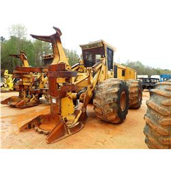 2001 TIGERCAT 726B FELLER BUNCHER; VIN/SN:7261387 -TIGERCAT SW5701 SAW HEAD, CAB, A/C, 67X34.00-25 T