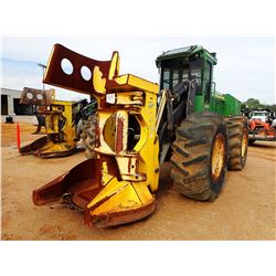 2012 JOHN DEERE 643K FELLER BUNCHER, VIN/SN:645426 - JOHN DEERE FD45 SAW HEAD, CAB, A/C, 24.5-32 TIR
