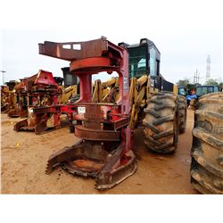 2003 CAT 533 FELLER BUNCHER, VIN/SN:CDR00193 - CAT HF222 SAW HEAD, CAB, A/C, 28L-26 TIRES, METER REA