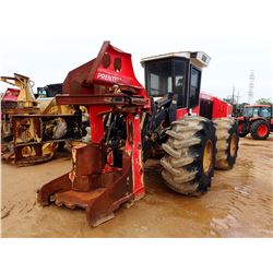 2010 PRENTICE 2470 FELLER BUNCHER, VIN/SN:PB19814 - PRENTICE SH-50 SAW HEAD, CAB, A/C, 28L-26 TIRES,
