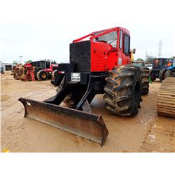 TIMBERJACK 460 SKIDDER, VIN/SN:970112 - 500 GALLON CAPACITY SPRAY RIG, CAB, A/C, 67X34-26 TIRES, MET