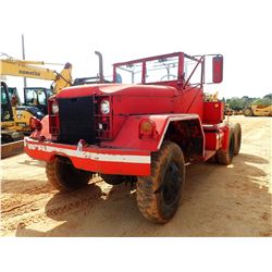 KAISER JEEP 6X6 MILITARY TRUCK TRACTOR, VIN/SN:5224-12055 - T/A, DIESEL ENGINE, 5 SPEED TRANS, ODOME