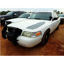 2007 FORD CROWN VICTORIA VIN/SN:2FAFP71W67X140024 - GAS ENGINE, A/T (COUNTY OWNED)