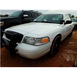2010 FORD CROWN VICTORIA VIN/SN:2FABP7BV5AX119449 - GAS ENGINE, A/T, ODOMETER READING 247,600 MILES 