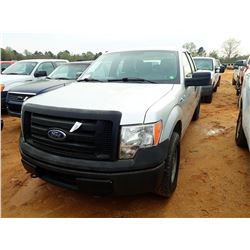 2011 FORD F150 PICKUP, VIN/SN:1FTFX1EF5BFB73425 - 4X4, EXT CAB, GAS ENGINE, A/T, ODOMETER READING 21