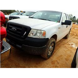 2005 FORD F150 PICKUP, VIN/SN:1FTPX14545NB30945 - 4X4, EXTENDED CAB, GAS ENGINE, A/T, ODOMETER READI
