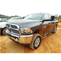 2014 DODGE RAM 2500HD PICK UP, VIN/SN:36CUR5CLXEG320611 - 4X4, CREVO CAB, CUMMINS DIESEL ENGINE, A/T