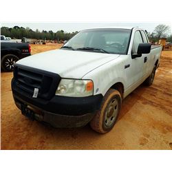 2006 FORD F150 PICKUP, VIN/SN:1FTRF12V26NA99081 - EXT CAB, GAS ENGINE, A/T, ODOMETER READING 344,637