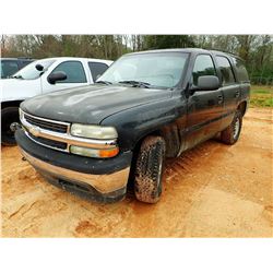 2005 CHEVROLET TAHOE SUV, VIN/SN:1GNEK13Z75J203959 - V8 ENGINE, A/T (STATE OWNED)
