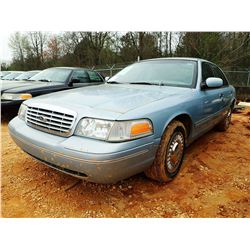 2002 FORD CROWN VICTORIA VIN/SN:2FAFP71W12X142255 - V-8 ENGINE, AUTO, ODOMETER READING 125,986 MILES
