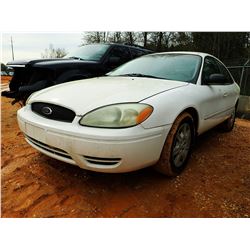 2005 FORD TAURUS SE VIN/SN:1FAFP53U85A260896 - V-6 ENGINE, AUTO (STATE OWNED)