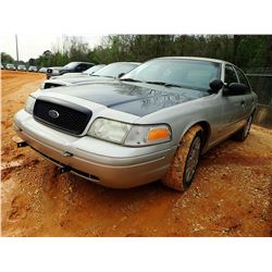 2008 FORD POLICE INTERCEPTOR, VIN/SN:2FAHP71V18X159579 - V-8 ENGINE, AUTO, ODOMETER READING 204,710 