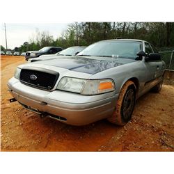 2004 FORD POLICE INTERCEPTOR, VIN/SN:2FAHP71WX4X160653 - V-8 ENGINE, AUTO, ODOMETER READING 223,091 