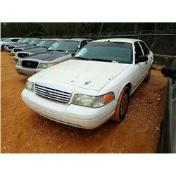 2006 FORD CROWN VICTORIA VIN/SN:2FAFP74V66X112290 - V-8 ENGINE, AUTO (STATE OWNED)