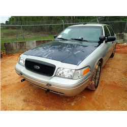 2008 FORD POLICE INTERCEPTOR, VIN/SN:2FAHP71VX8X159614 - V-8 ENGINE, A/T, ODOMETER READING 183,172 M