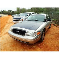 2008 FORD POLICE INTERCEPTOR, VIN/SN:2FAHP71V38X159583 - V8 ENGINE, A/T, ODOMETER READING 180,417 MI