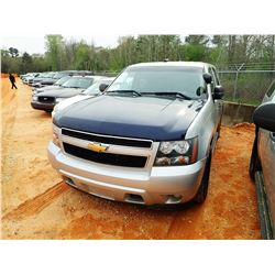 2012 CHEVROLET TAHOE POLICE UTILITY, VIN/SN:1GNLC2E06CR312324 - V8 ENGINE, A/T, ODOMETER READING 230