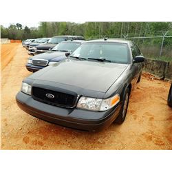 2008 FORD POLICE INTERCEPTOR, VIN/SN:2FAHP71V98X161046 - V8 ENGINE, A/T, ODOMETER READING 221,352 MI