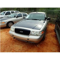 2009 FORD POLICE INTERCEPTOR, VIN/SN:2FAHP71V89X100658 - V-8 ENGINE, A/T (STATE OWNED)