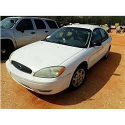 2005 TAURUS SE VIN/SN:1FAFP53U05A260875 - V-6 ENGINE, A/T (DOES NOT OPERATE) (STATE OWNED) (D-1)