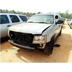 2007 CHEVROLET POLICE TAHOE, VIN/SN:1GNEC03037R346825 - V8, A/T (DOES NOT OPERATE) (STATE OWNED)