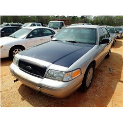 2011 FORD POLICE INTERCEPTOR, VIN/SN:2FABP7BV1BX101094 - V-8 ENGINE, A/T, ODOMETER READING 179,802 M