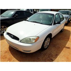 2005 FORD TAURUS VIN/SN:1FAFP53U05A260889 - V-6 ENGINE, A/T (DOES NOT OPERATE) (STATE OWNED)