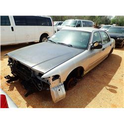 2008 FORD CROWN VICTORIA POLICE INTERCEPTOR, VIN/SN:2FAHP71VX8X159600 - V8, AUTO (DOES NOT OPERATE) 