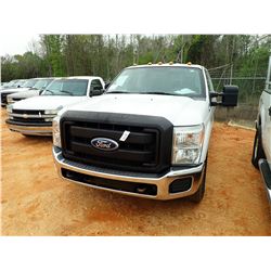 2013 FORD F250 PICKUP, VIN/SN:1FT7W2A62DEA83273 - CREW CAB, V8 GAS ENGINE, A/T, ODOMETER READING 194