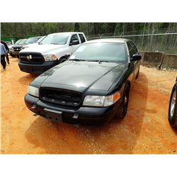 2010 FORD CROWN VICTORIA VIN/SN:2FABP7BV8AX106629 - GAS ENGINE, A/T, ODOMETER READING 188,250 MILES 