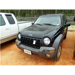 2004 JEEP PATRIOT VIN/SN:1J8GL48K54W135750 - GAS, A/T