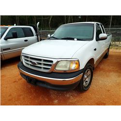 1999 FORD F150 VIN/SN:1FTZX1729XNA81612 - EXT CAB, GAS, A/T
