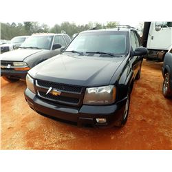 2008 CHEVROLET TRAILBLAZER LT SUV, VIN/SN:1GNDT135282152719 - GAS ENGINE, A/T, ODOMETER READING 151,