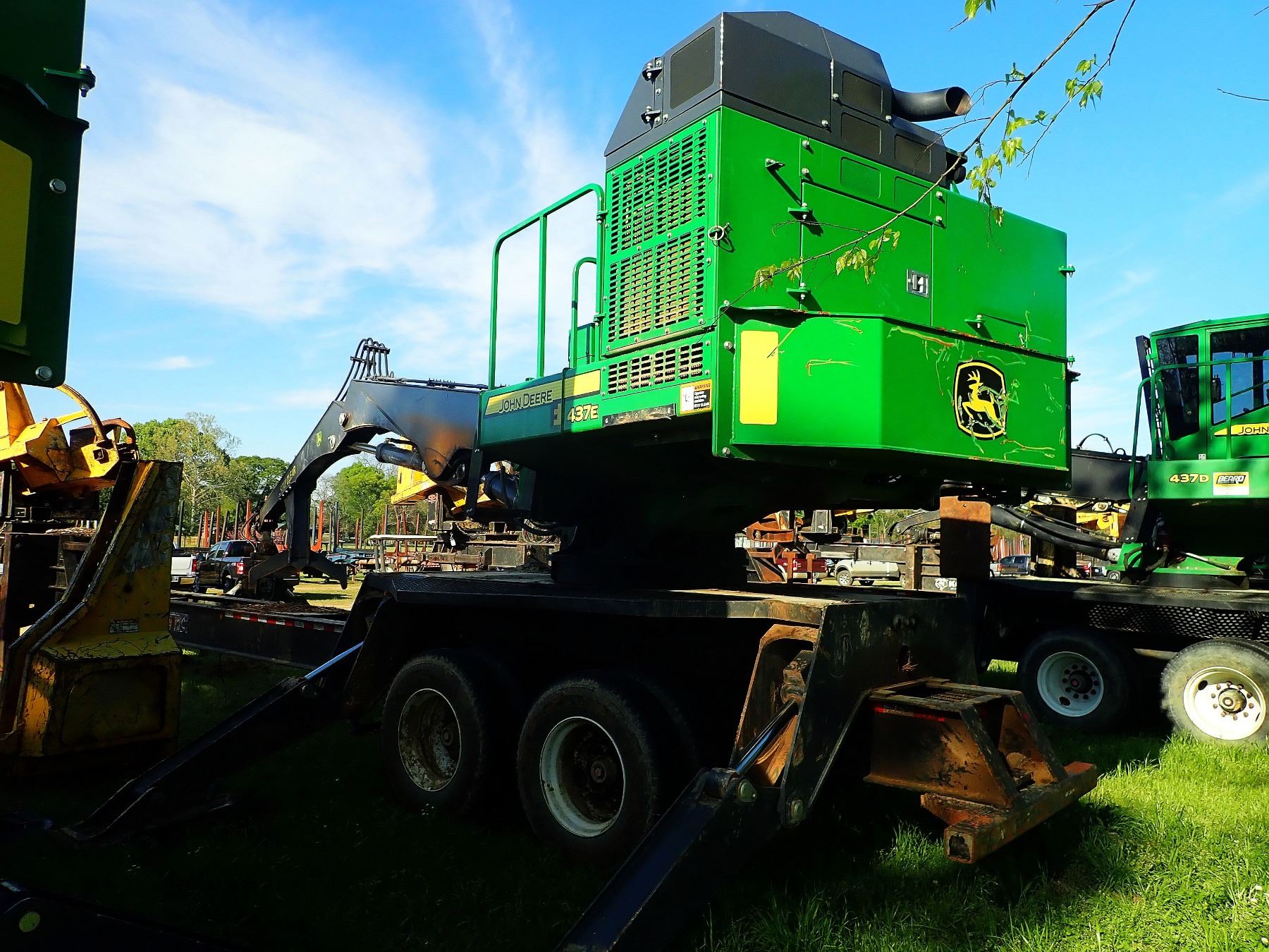 JOHN DEERE 437E LOG LOADER, VIN/SN:292970 - CAB, A/C, CSI 264 ULTRA ...