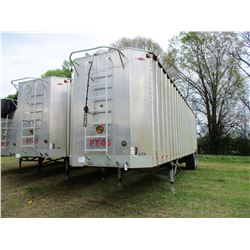 2015 ITI SDS-42 CHIP TRAILER; VIN/SN:1Z92A4220FT199033 -T/A, 42' LENGTH, OPEN TOP, FULL GATE, 11R24.