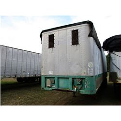 FRUEHAUF CHIP TRAILER, VIN/SN:CHV3027-84 - 40', CLOSED TOP, NO GATE, 11R22.5 TIRES