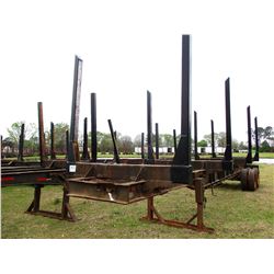 1996 MAGNOLIA LOG TRAILER, VIN/SN:1M9BA4020T1433004 - T/A, 4 BOLSTER, 11R24.5 TIRES