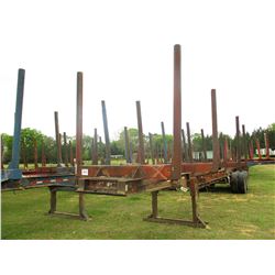1993 MCFALL LOG TRAILER; VIN/SN:MW9TL38T7PCMW9133 -T/A, 4 BOLSTER, 11R22.5 TIRES (PRO-036)