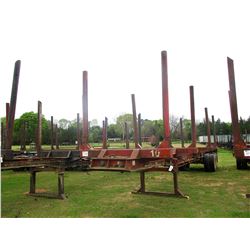 SHOPBUILT LOG TRAILER; VIN/SN:1S9L440201S174476 -T/A, 4 BOLSTER, 11R24.5 TIRES (PRO-010) (BILL OF SA