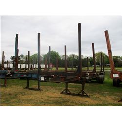 SHOPBUILT LOG TRAILER; VIN/SN:DMV27497 -T/A, 4 BOLSTER, 11R22.5 TIRES (PRO-023) (BILL OF SALE ONLY)