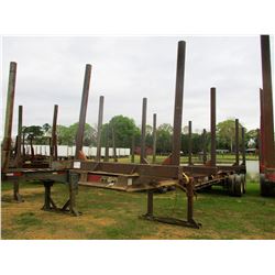 1993 MCFALL LOG TRAILER; VIN/SN:MW9TL38T2PCMW9119 -T/A, 4 BOLSTER, 11R22.5 TIRES (PRO-035)
