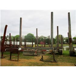 HOMEMADE LOG TRAILER; VIN/SN:MS95HM00500001334 -T/A, 4 BOLSTER, 11R24.5 TIRES (PRO-013)