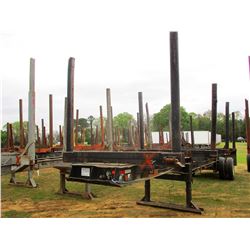 1996 SUN MFG LOG TRAILER; VIN/SN:1S9BA402XT1353124 -T/A, 4 BOLSTER, 11R22.5 TIRES (PRO-061)
