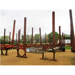 SHOPBUILT LOG TRAILER; VIN/SN:H22694B1111100938 -T/A, 4 BOLSTER, 11R22.5 TIRES (PRO-066) (BILL OF SA