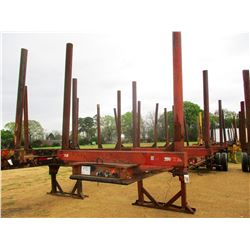 SHOPBUILT LOG TRAILER; VIN/SN:MW9TL36T7LCMW9050 -T/A, 4 BOLSTER, 11R22.5 TIRES (PRO-032) (BILL OF SA
